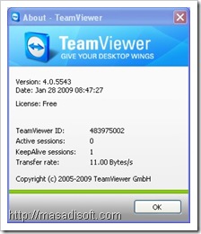 TeamViewer Version 4.0.5543